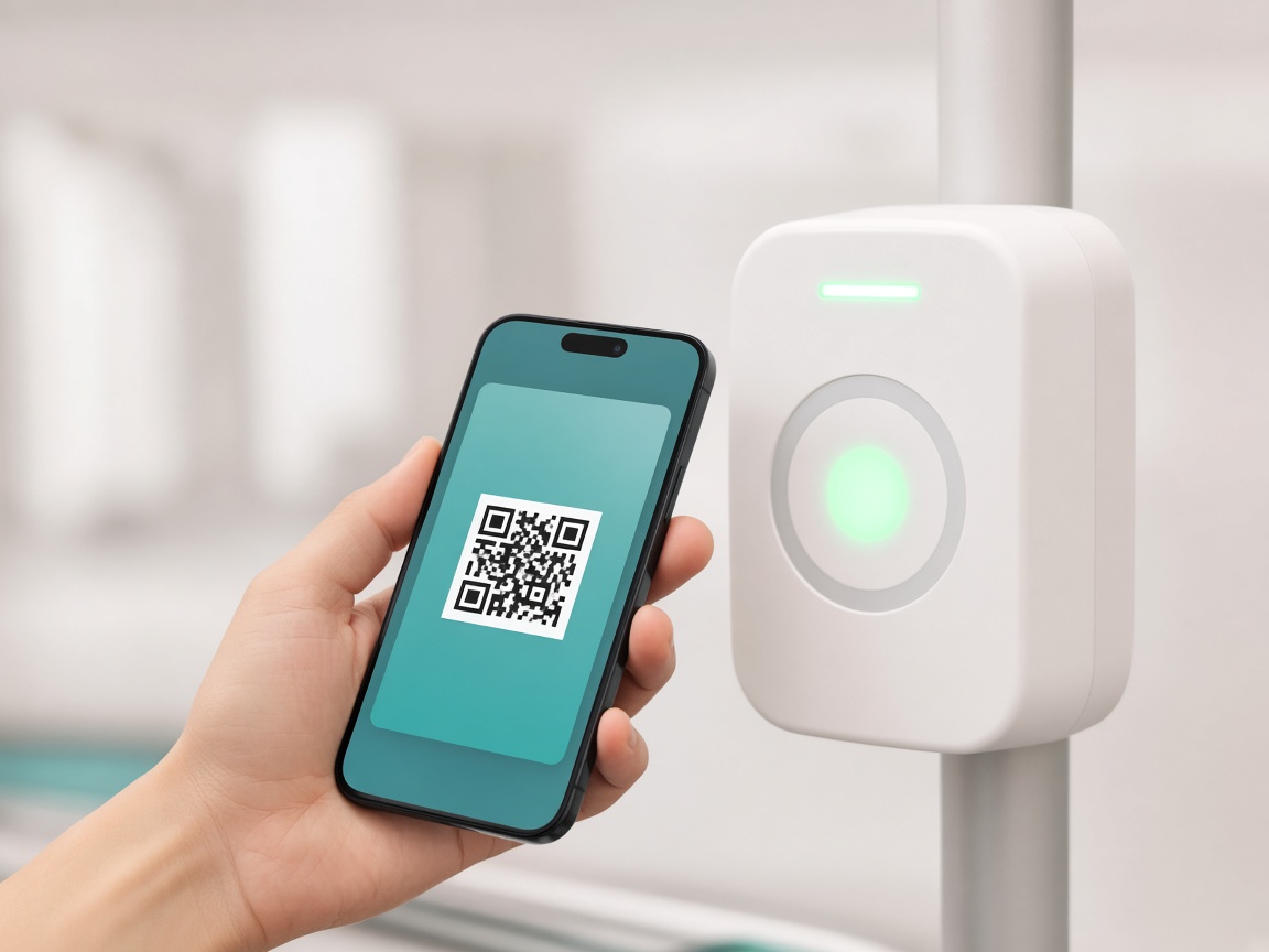 Telefondaki QR kodlu dijital kart ile geçiş